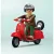 Playmobil 71620 '60-as évekbeli Vespa szervíz piros robogóval 