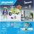 Playmobil 71621 1969 Vespa 150 Sprint Veloce robogó, halványzöld