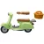 Playmobil 71621 1969 Vespa 150 Sprint Veloce robogó, halványzöld