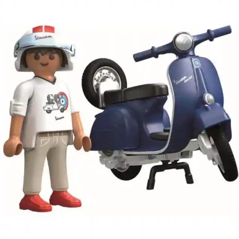 Playmobil 71622 1969 Vespa 150 Sprint Veloce robogó, kék