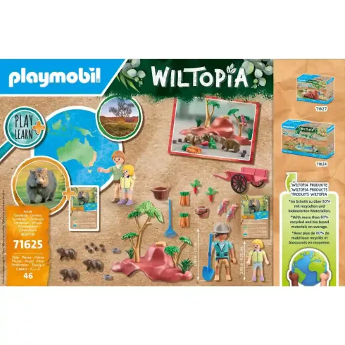 Playmobil 71625 Wiltopia - Vombat menedék
