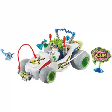   Playmobil 71633 Hátrahúzós versenyautó professzor figurával