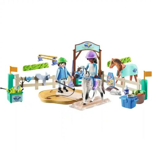 Playmobil 71637 Horses of Waterfall - Modern lovarda