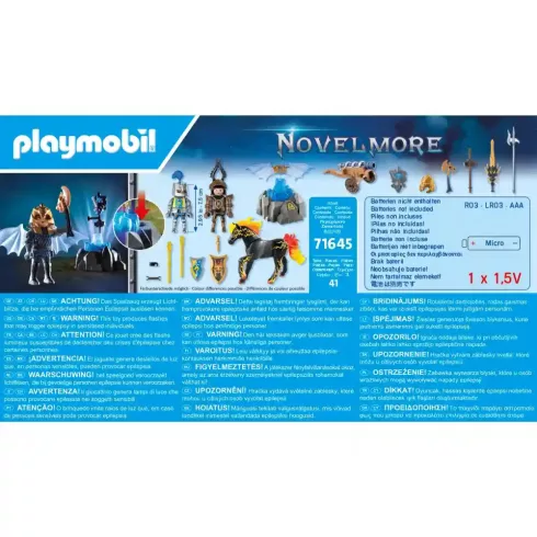 Playmobil 71645 Novelmore - Csata a sárkánypáncélért