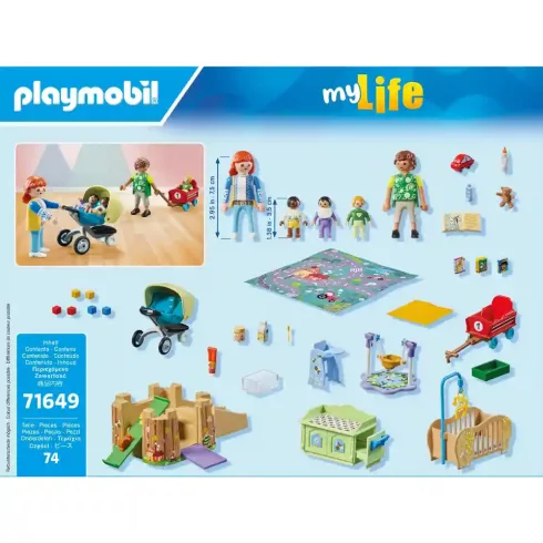 Playmobil 71649 Bölcsőde (csomagolássérült)