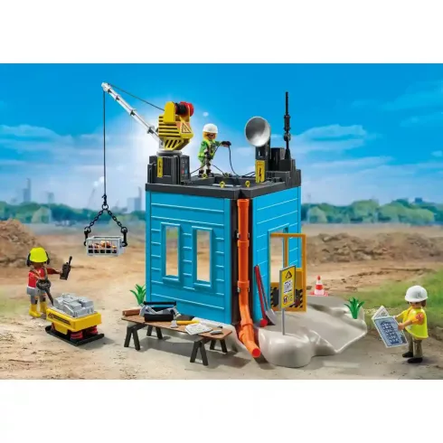 Playmobil 71650 Építkezés daruval