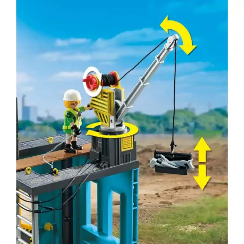 Playmobil 71650 Építkezés daruval