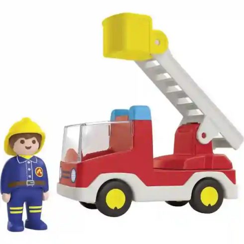 Playmobil 71683 Junior - Létrás tűzoltóautó