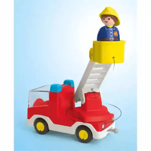 Playmobil 71683 Junior - Létrás tűzoltóautó