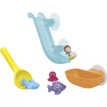   Playmobil 71689 Junior Aqua horgászos fürdőjáték tengeri állatkákkal
