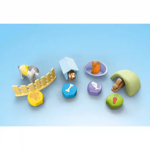 Playmobil 71690 Junior Állathotel takarmány adagolóval