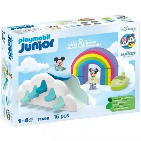 Playmobil 71696 Junior Disney - Mickey és Minnie egér felhő otthona