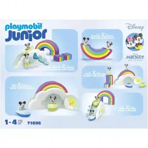 Playmobil 71696 Junior Disney - Mickey és Minnie egér felhő otthona