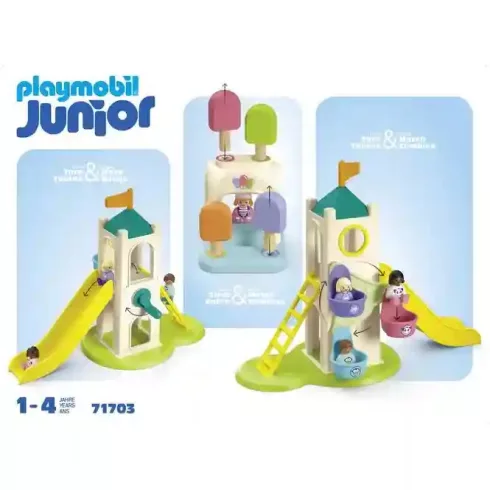 Playmobil 71703 Junior Játszótér fagyizóval