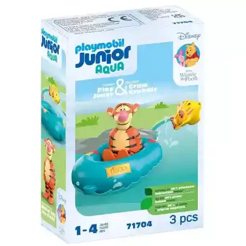 Playmobil 71704 Junior Disney Micimackó - Tigris csónakázik