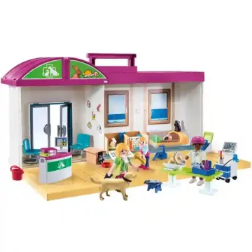Playmobil 71715 Hordozható állatorvosi rendelő