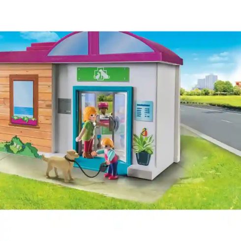 Playmobil 71715 Hordozható állatorvosi rendelő