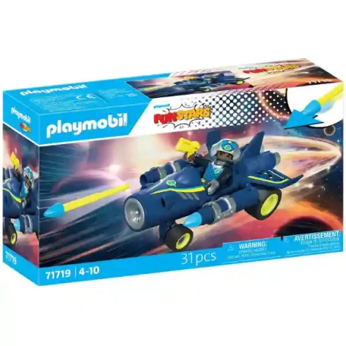 Playmobil 71719 Űrhajó versenyautó kilövővel