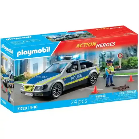 Playmobil 71729 Rendőrautó hanggal és fénnyel