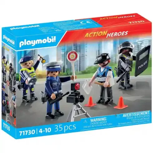 Playmobil 71730 Rendőrségi figuraszett