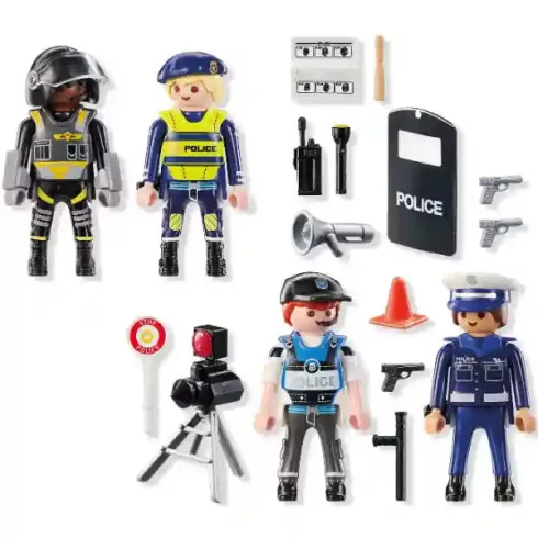 Playmobil 71730 Rendőrségi figuraszett