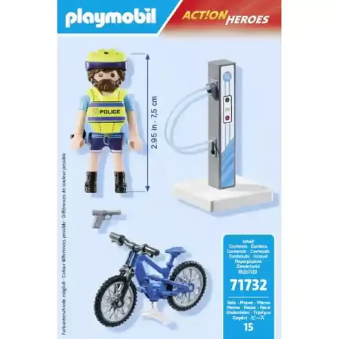 Playmobil 71732 Biciklis rendőr