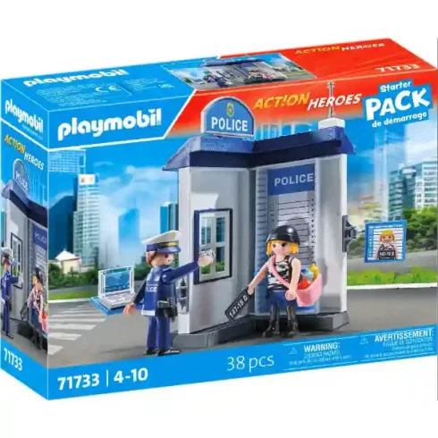 Playmobil 71733 Rendőrségi kihallgatószoba