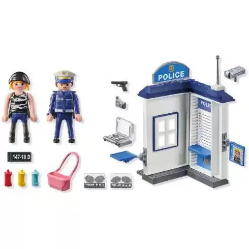 Playmobil 71733 Rendőrségi kihallgatószoba