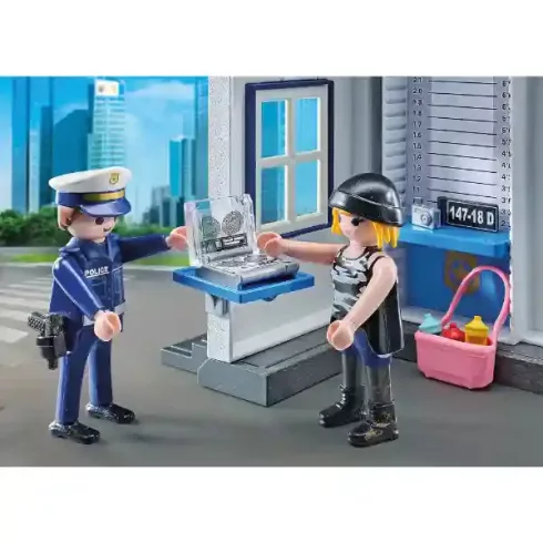 Playmobil 71733 Rendőrségi kihallgatószoba