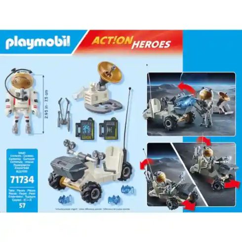 Playmobil 71734 Holdkutató küldetés járművel