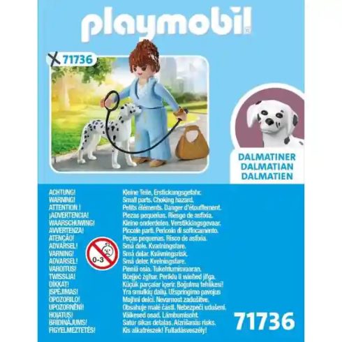Playmobil 71736 Üzletasszony dalmata kutyával