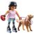 Playmobil 71739 Görkorcsolyás lány retriever kutyával