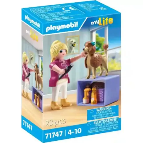 Playmobil 71747 Kutyakozmetikus