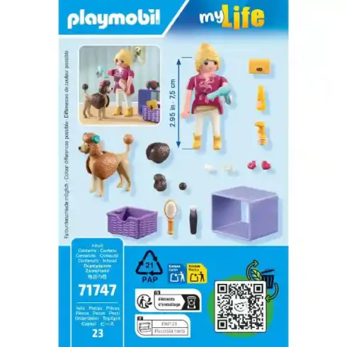 Playmobil 71747 Kutyakozmetikus