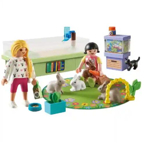 Playmobil 71753 Család nyuszikkal