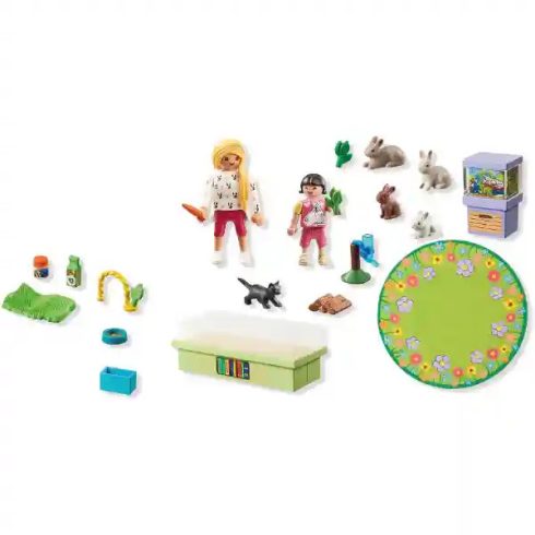 Playmobil 71753 Család nyuszikkal