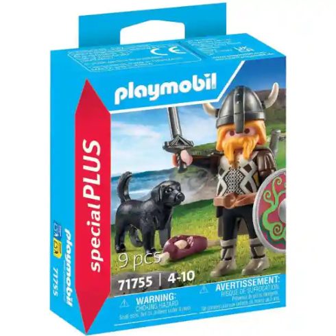 Playmobil 71755 Viking harcos őrkutyával