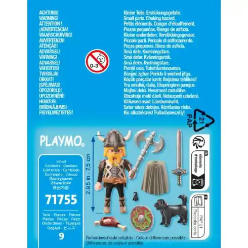 Playmobil 71755 Viking harcos őrkutyával