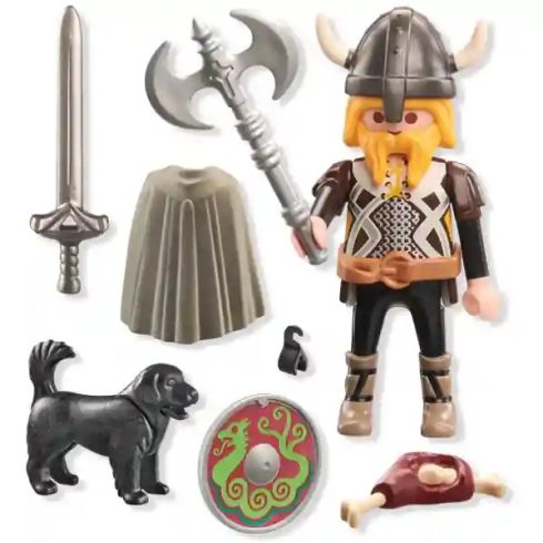 Playmobil 71755 Viking harcos őrkutyával