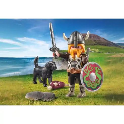 Playmobil 71755 Viking harcos őrkutyával