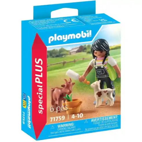 Playmobil 71759 Gazdasszony kecskékkel