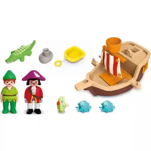 Playmobil 71769 Junior Disney - Pán Péter kalózhajója fürdőjáték