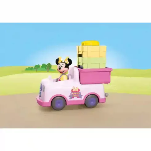 Playmobil 71770 Junior Disney - Minnie egér gyümölcsszállító teherautója formaválogatóval