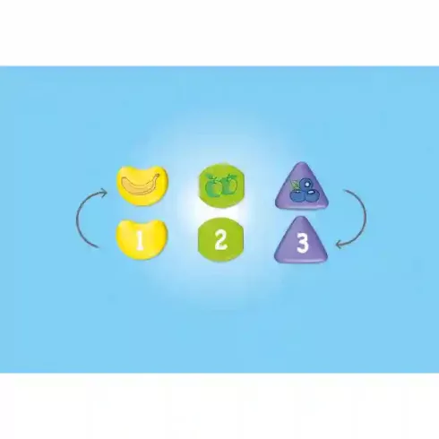 Playmobil 71770 Junior Disney - Minnie egér gyümölcsszállító teherautója formaválogatóval