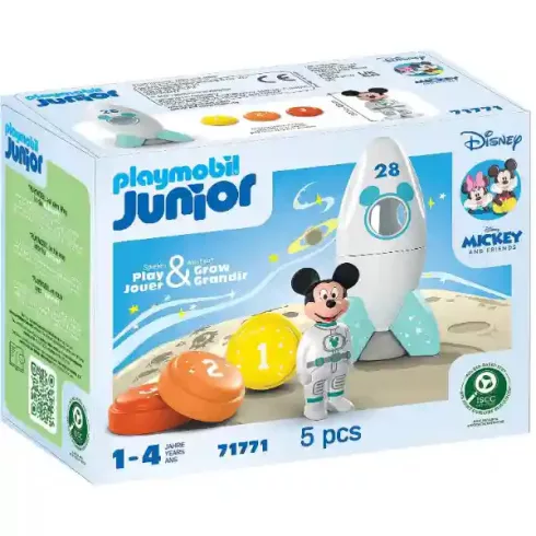 Playmobil 71771 Junior Disney - Mickey egér űrrakétája