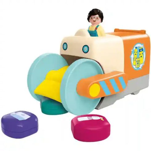 Playmobil 71774 Junior - Kukásautó forgó lapátokkal