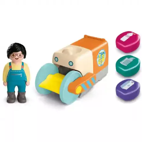 Playmobil 71774 Junior - Kukásautó forgó lapátokkal