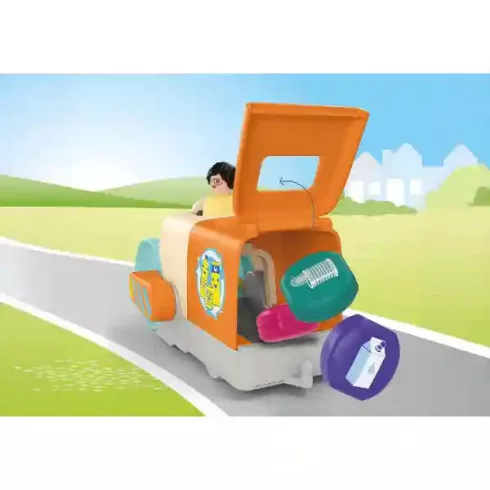 Playmobil 71774 Junior - Kukásautó forgó lapátokkal