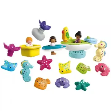   Playmobil 71777 Junior Karácsony - Adventi kalendárium, naptár - Fürdőjáték