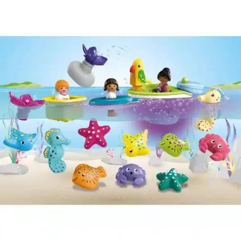 Playmobil 71777 Junior Karácsony - Adventi kalendárium, naptár - Fürdőjáték